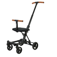 Vente en gros de landau de voyage léger en tissu pour porte-bébé pliable à une main Poussette voyage facile avec matériau métallique durable