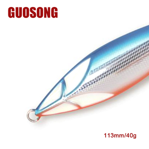 Leurre de pêche Hard Artificial 113mm/150g Dubstep Alloy UV Metal Slow Jig pour la pêche au jigging, au bar, en mer, en bateau et en eaux profondes - Product Image 5