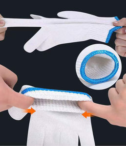 Para el Sudeste Asiático, más barato, <span class=keywords><strong>500g</strong></span> por docena, guante de trabajo de algodón tejido blanco Natural, guantes de seguridad para la construcción, guante de algodón - Product Image 3