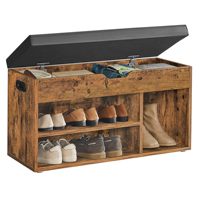 Meuble à chaussures moderne en bois écologique de luxe pour entrée, gain de place, pour salon et maison