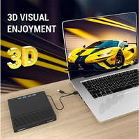Lecteur/graveur externe de Blu-ray USB 3.0 3D BD DVD CD RW 25G 50G BD-R BD-ROM pour ordinateur portable PC