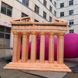 Antigua arquitectura inflable arte escultura estatua inflable Pilar personalizado romano Tusk inflable columna - Product Image 3