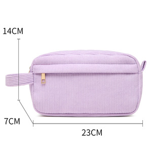 New Women's Eco-Friendly Zipper <b>Candy</b> Pattern Small Makeup Bag with Large Capacity Portable & Water Resistant - Product Image 4