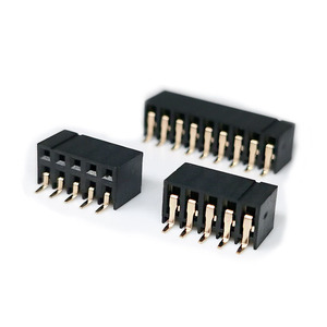 Ổ cắm hai mặt 2.0 tiêu đề ổ cắm hai mặt hai mặt loại u SMT SMD Ổ cắm 5mm Chiều cao nhựa 3mm tiêu đề nữ SMD 2.5mm - Product Image 1