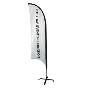 Drapeaux à plumes personnalisés, double face, support de drapeau rectangulaire, drapeau à plumes pour entreprise et publicité, bannière très vendue, conception gratuite - Product Image 5