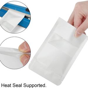 Bolsa de Papel Kraft Blanca de Alta Calidad en Existencia con Ventana y Logotipo Personalizado, Diseñada para Alimentos, Dulces y Bocadillos - Product Image 4