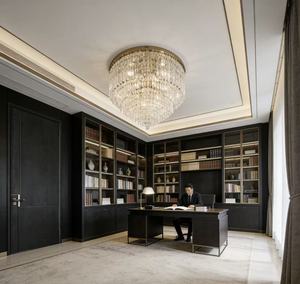 <span class=keywords><strong>Porte</strong></span> <span class=keywords><strong>intérieure</strong></span> en bois noir de luxe |   <span class=keywords><strong>Porte</strong></span> murale encastrée minimaliste moderne pour bureau de penthouse haut de gamme |   Insonorisé et durable - Product Image 4