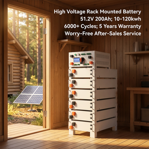 102.V 20.48kwh High Voltage Stack Lithium Battery Pack Server Rack Mount Battery 200Ah for <b>Energy</b> <b>Storage</b> <b>System</b> - Product Image 2