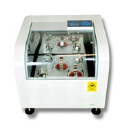Agitateur d'incubation WRDD96 WRSD96 compact de paillasse pour flacons de culture 8 x 1L, réfrigération optionnelle, précision 0,1°C
