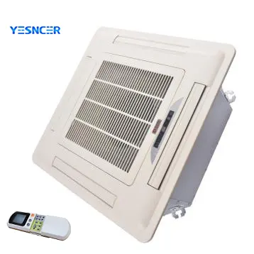 10.8kw 5.58kw 12.6kw Gekoeld Water 4-Way Cassette Fcu Ventilator Coil Unit Ac Uit De Industrie