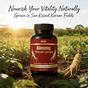 ओम सफेद लेबल पुरुषों के ऊर्जा पूरक | 2000 मिलीग्राम कोरियन रेड पैनेक्स जिनसेंग कैप्सूल और जीवन शक्ति के लिए - Product Image 6