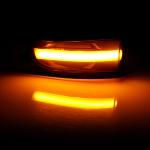ชุดไฟเลี้ยว/ไฟจอดแบบไดนามิก ADT เลนส์รมดำ ไฟ LED สีเหลืองอำพัน สำหรับติดตั้งที่กระจกมองข้าง สำหรับรถยนต์ Volvo S60 S40 C30 V50 S80 V70 - Product Image 2