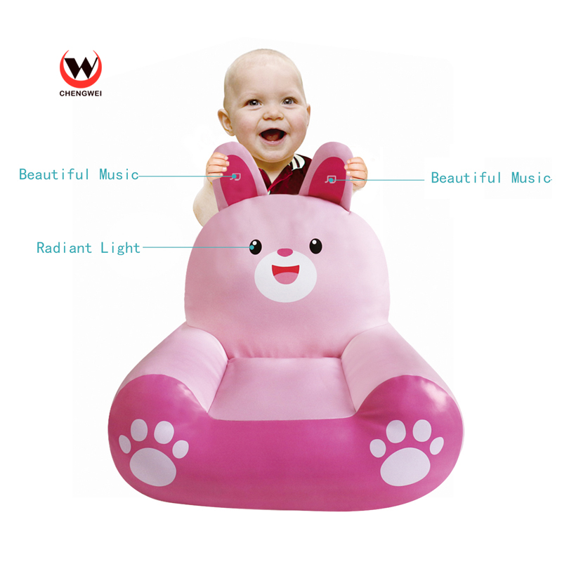 High quality Music Chair Toy Children Software Baby Sofa for Kids Seating