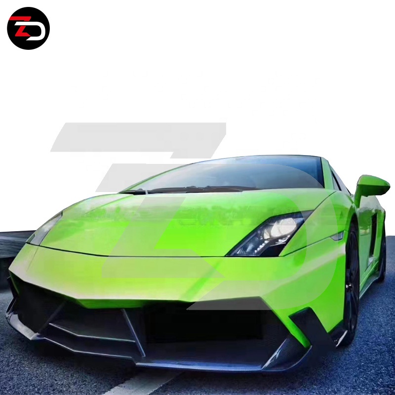 Kit Bodi Harga Grosir dengan Bumper untuk Lamborghini Gallardo LP540 LP550 LP560 LP570 Perubahan Ke Gaya ZD