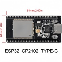 NodeMCU 32S ESP32, Placa de Desarrollo IoT con WiFi de 38 Pines, Módulo Micro USB Tipo C