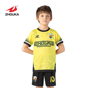 Unique high end fashionable formal fashion soccer kids sportswear soccer jersey for kids - Product Image 1