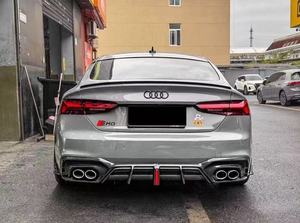 ดิฟฟิวเซอร์หลังคาร์บอนไฟเบอร์ทรง AE สำหรับ <span class=keywords><strong>Audi</strong></span> <span class=keywords><strong>A5</strong></span> B9.5 <span class=keywords><strong>S</strong></span> <span class=keywords><strong>Line</strong></span> ปี <span class=keywords><strong>2021</strong></span>+ พร้อมไฟ LED  ลิ้นกันชนหลัง - Product Image 5