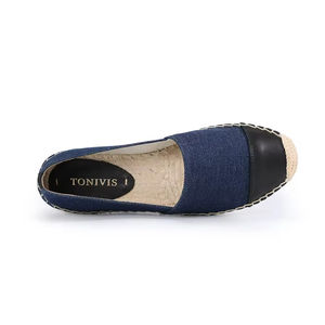 รองเท้าผู้หญิงแบบสวม Alpargatas Espadrilles ผ้าใบระบายอากาศ พื้นรองเท้าด้านในแบบตาข่าย พื้นรองเท้าด้านนอกทำจากยาง กันลื่น รองเท้าทุกแบบ - Product Image 2