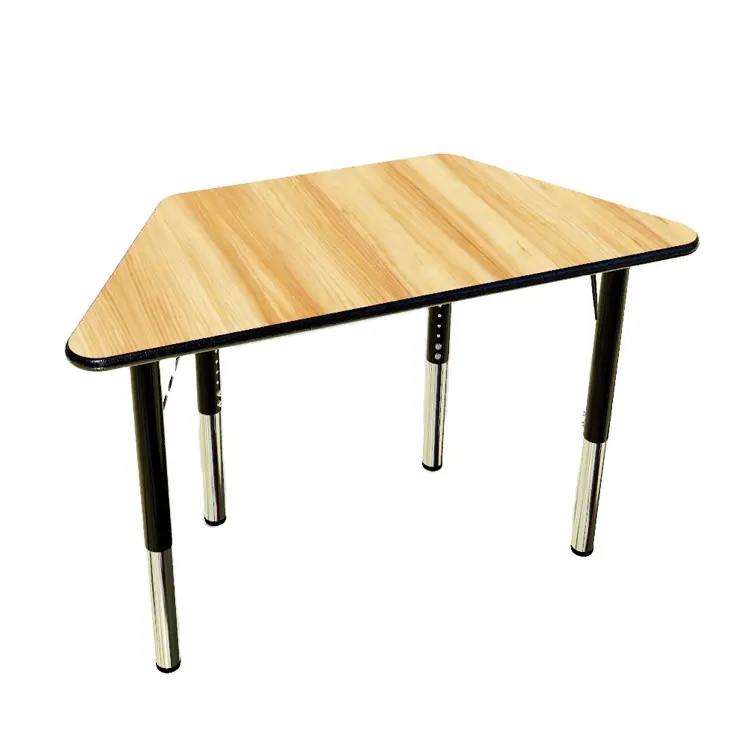 Venta al por mayor Mesa de la escuela Silla de escritorio superior muebles de aula accesorios MDF HPL madera contrachapada interior al aire libre tablero de madera