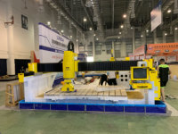 Máquina de Corte CNC de 5 Ejes de Alta Calidad para Piedra, Cuarzo, Granito y Losa de Mármol