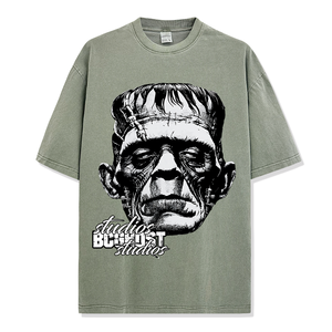 T-Shirt Oversize in 100% Cotone Lavorato a Maglia con Motivo Animato Stampato, Peso 260 Grammi, Lunghezza Regolare - Product Image 4