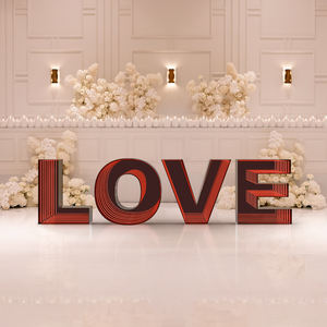 LED luminoso infinito gigante señalización 3D espejo <span class=keywords><strong>comercial</strong></span> LED letras signo - Product Image 1