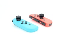 Tutup Joystick silikon untuk saklar Joycon tutup penambah antiselip untuk Aksesori Game pengontrol sakelar/Oled