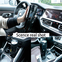 Tasse chauffante électrique de voiture 12V/24V 350ml tasse intelligente chauffante de voiture avec contrôle de la température tasse d'eau pour appareils électriques de voiture