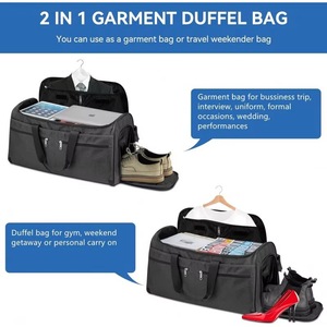Bolsa de viaje para trajes de fábrica BSCI, bolsas de ropa personalizadas con logotipo personalizado - Product Image 5