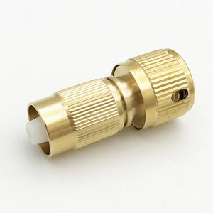 Raccord rapide en laiton 25 mm pour tuyau d'irrigation de jardin, installation facile - Product Image 1