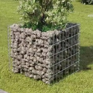 Cage en <span class=keywords><strong>gabion</strong></span> soudée galvanisée haute résistance en fil d'<span class=keywords><strong>acier</strong></span> <span class=keywords><strong>à</strong></span> faible teneur en carbone, maille carrée, facile <span class=keywords><strong>à</strong></span> installer, pour mur de clôture ou <span class=keywords><strong>jardinière</strong></span> - Product Image 5