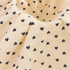 Mousseline de coton en <span class=keywords><strong>gaze</strong></span> <span class=keywords><strong>double</strong></span> couche avec certificat Oeko-tex personnalisé pour les couvertures et vêtements de bébé - Product Image 3