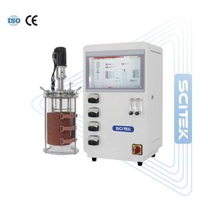 Biorreactor SCITEK 1/2/3/5/7/10/15L con Control de Alta Precisión, 2 Rotámetros + 1 Medidor de Flujo MFC, Fuente de Aire y Gas O2, Rango de OD de 0.0~150.0% - Product Image 2