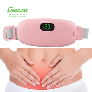 Portable Electric Heating Belt For Menstrual Cramps Period Pain Relief Menstrual Cramp Massager Period Heating Pad