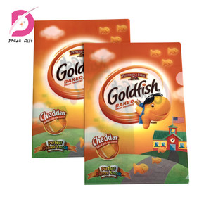 Cartella Portadocumenti Trasparente in Plastica A4 Personalizzata a Forma di L per Ufficio - Product Image 4