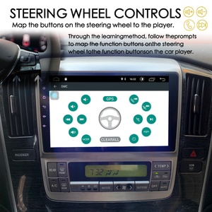 วิทยุติดรถยนต์ระบบ Android 13 พร้อมหน้าจอ AI Voice สำหรับ Toyota Alphard ปี 2005 2006 เครื่องเสียงสเตอริโอ GPS Wireless CarPlay ระบบนำทาง มัลติมีเดีย เครื่องเล่นวิดีโอ - Product Image 3