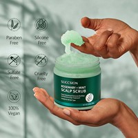 Krim Rosemary OEM Grosir untuk Scrub Kulit Kepala, Menutrisi, Melembapkan, Membersihkan Secara Mendalam, Menghilangkan Gatal untuk Semua Jenis Rambut