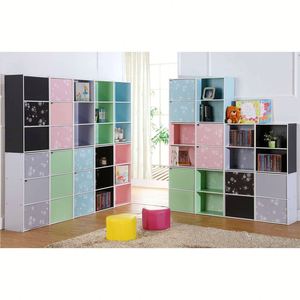 Gabinete de almacenamiento de madera de 3 niveles para oficina en casa-Armario compacto, organizador para archivos, suministros, directo de fábrica - Product Image 6