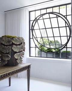 Cửa sổ tròn bằng thép carbon-Thiết kế mái hiên bằng kính cường lực & khung tiết kiệm năng lượng cho ngoại thất nhà Lịch Sử - Product Image 2