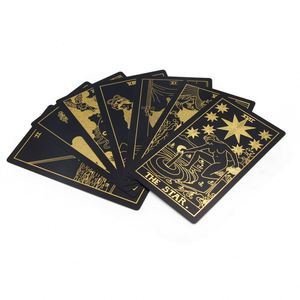 Impresión Personalizada de sus Propias Cartas del Tarot con Lámina Dorada, Impresión Personalizada de Mazos de Cartas con Caja - Product Image 1