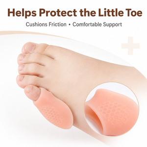 Protège-orteil en gel souple SEBS rose, coussinet anti-frottement, <span class=keywords><strong>correcteur</strong></span> d'hallux valgus pour les soins quotidiens des pieds (vente en gros) - Product Image 4