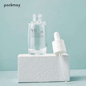 Botellas de PETG de Pared Gruesa de 30ml/50ml con Forma Cilíndrica, Impresas con Serigrafía, con Gotero, Recargables para Aceites Esenciales - Product Image 3