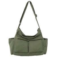 Sac fourre-tout en toile pour femme, style rétro, grande capacité, avec fermeture éclair, pour le travail ou les loisirs