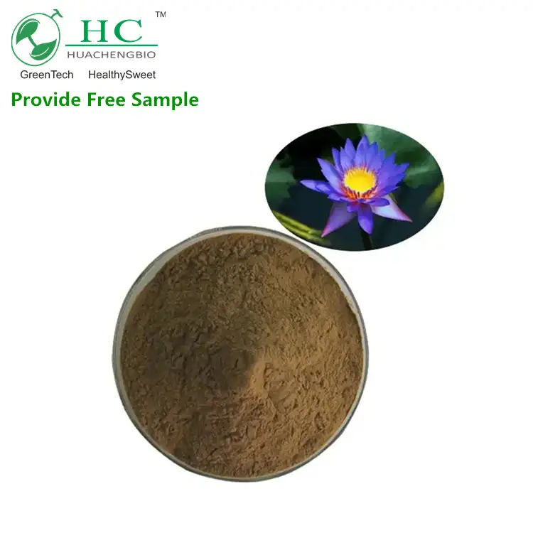 Leveren Pure Nymphaea Caerulea Blue Lotus Extract Gedroogde Blauwe Lotusbloem Extract Poeder