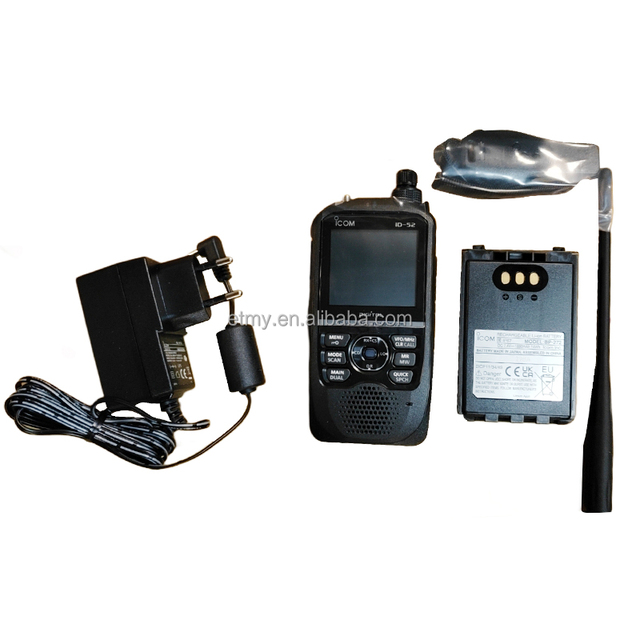 ICOM ID-52E D Star and Bluetooth Two Way Radio Amateur VHF UHF Dual Band Digital Transceiver
