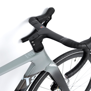 Bicicleta de Carretera de Fibra de Carbono, 24 Velocidades, Frenos de Disco Hidráulicos, Manillar Integrado, Cuadro Aerodinámico de Competición, Completa, T8-Disc-RS-24S, Totalmente de Carbono - Product Image 4
