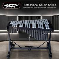 37-Tone Performer Series Aluminum Silver Glockenspiel With Pedal for Education and Stage