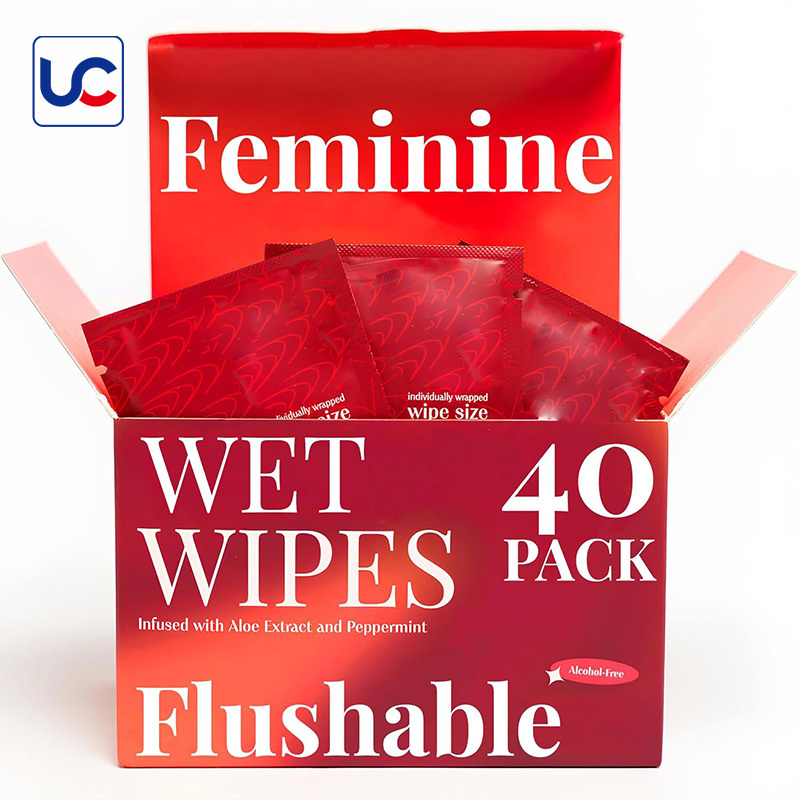 Single Organic Biodegradable Feminine Single Flushable