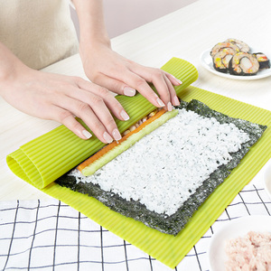 Flexible Non Stick Rice Paddle swiss Cake Silicone Sushi <b>Rolling</b> <b>Mat</b> - Product Image 3