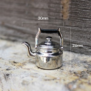 1/6 1/12 casa de muñecas simulación miniatura Mini mano estilo antiguo hervidor modelo decoración Mini juguetes de cocina - Product Image 6